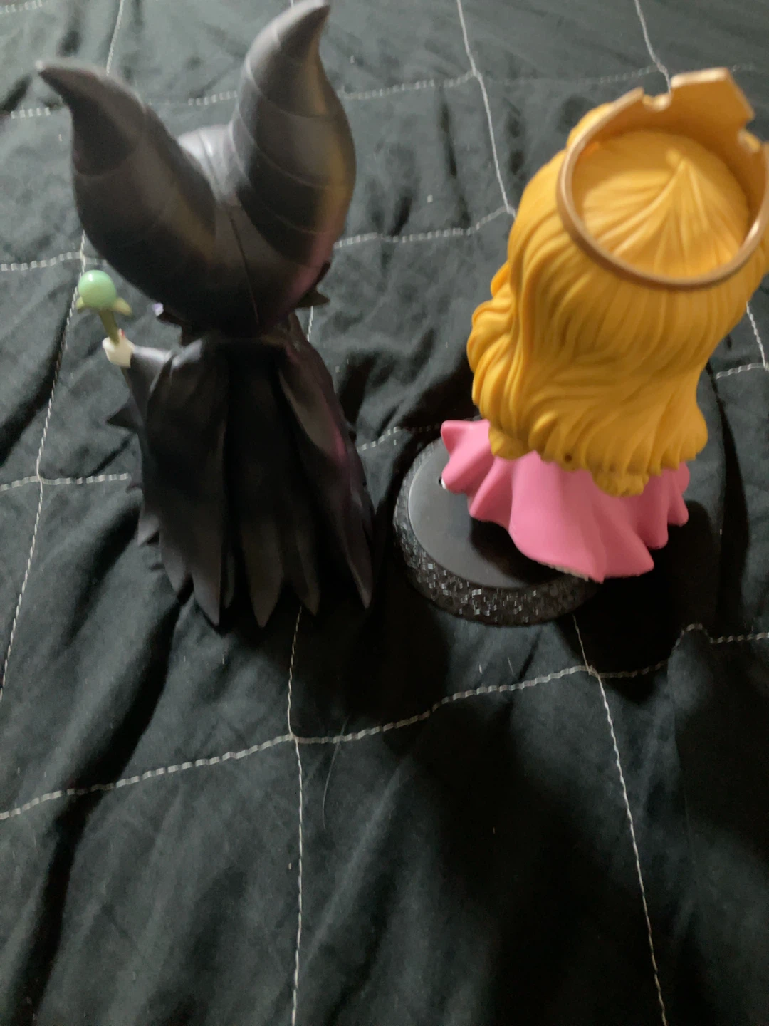 【ディズニー】眠れる森の美女 マレフィセント＆オーロラ姫 Qposket フィギュア 2体セットの写真4枚目