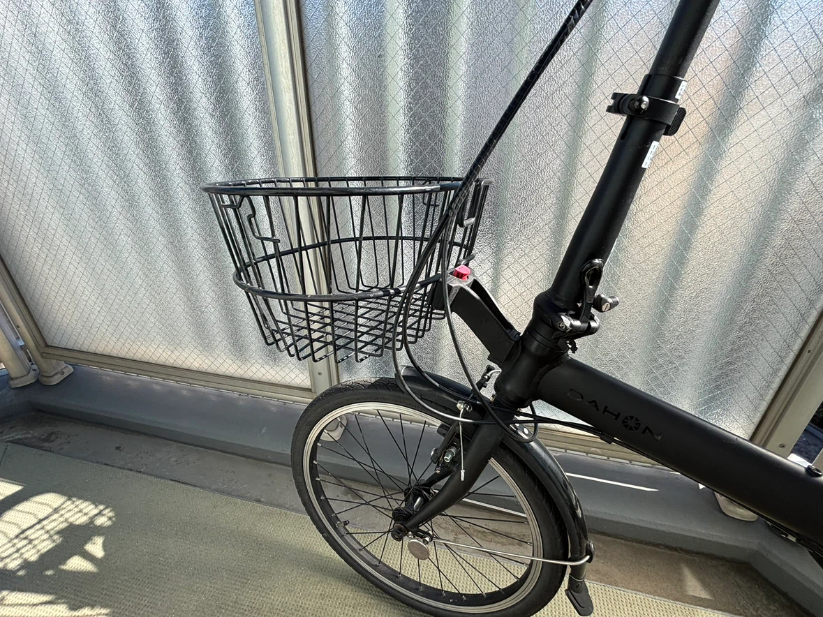 ダホン 折りたたみ自転車 ルート マットブラックの写真4枚目