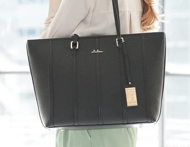 Clelia クレリア トートバッグ A4対応 ブラック