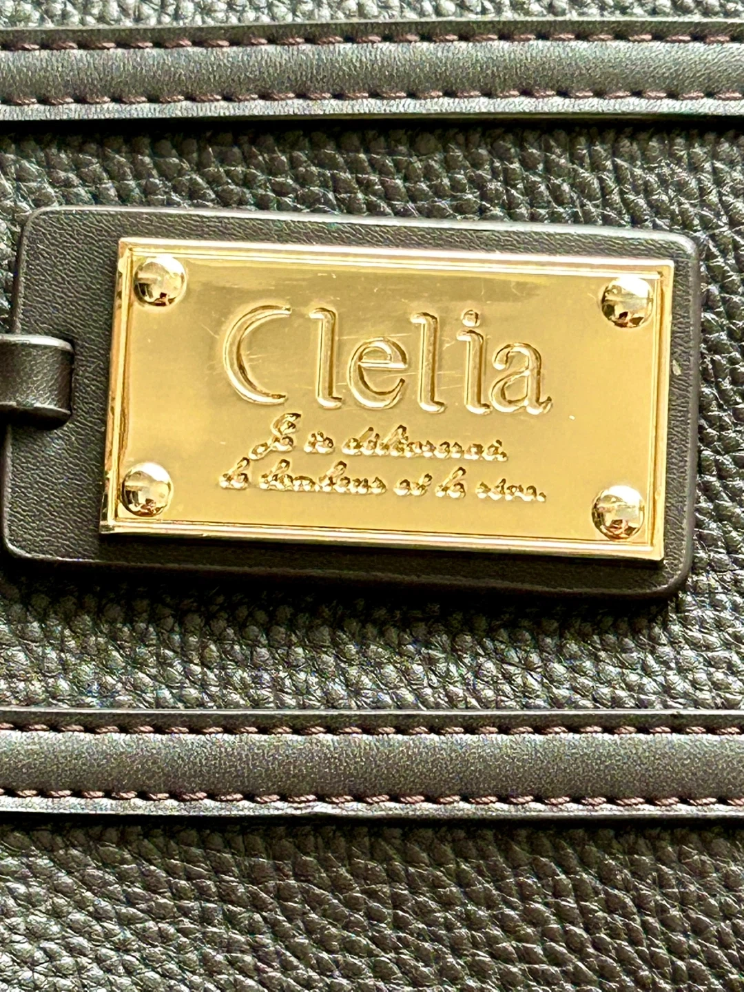 Clelia クレリア トートバッグ A4対応 ブラックの写真6枚目