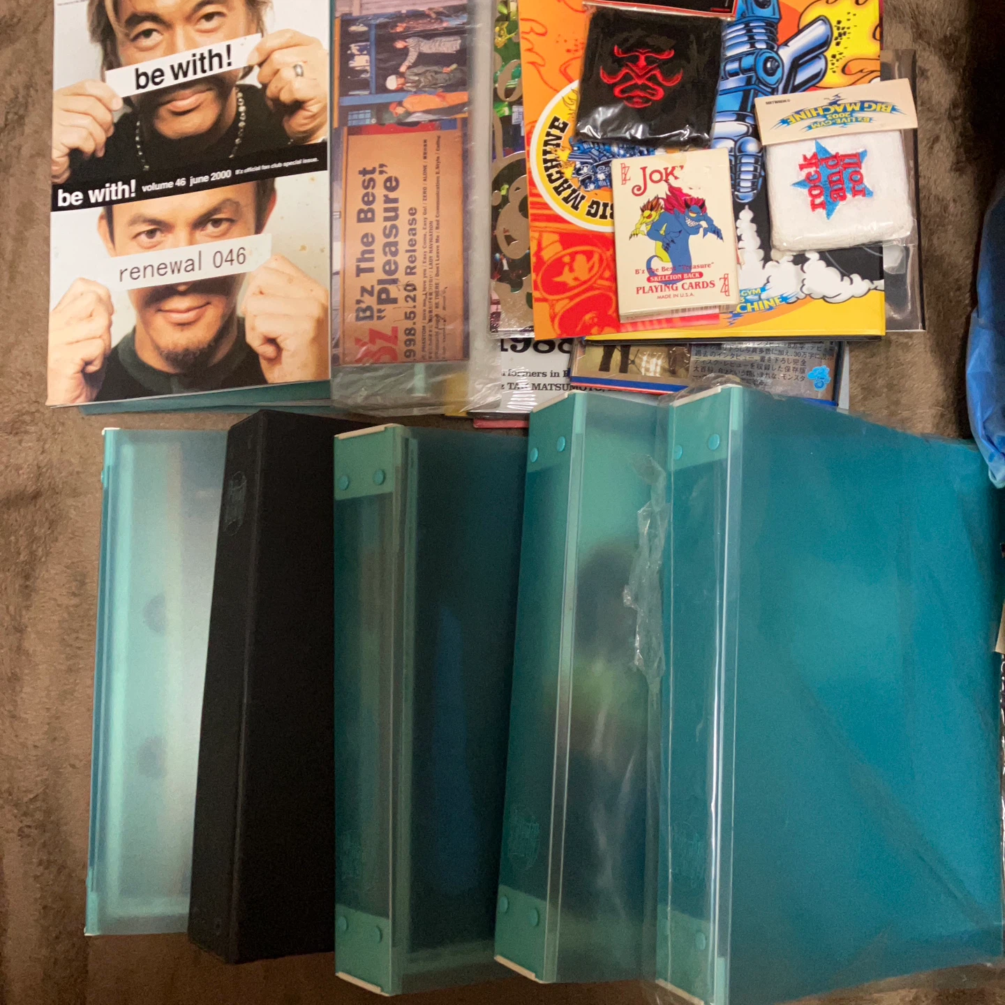 B'z ファンクラブ会報・グッズ まとめセット