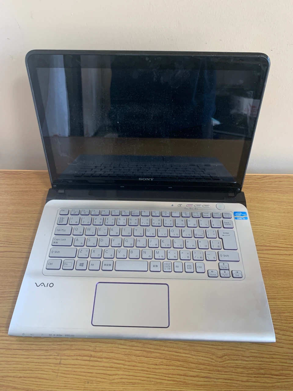 エイスース/ソニー ノートパソコン2台セットジャンク品の写真6枚目
