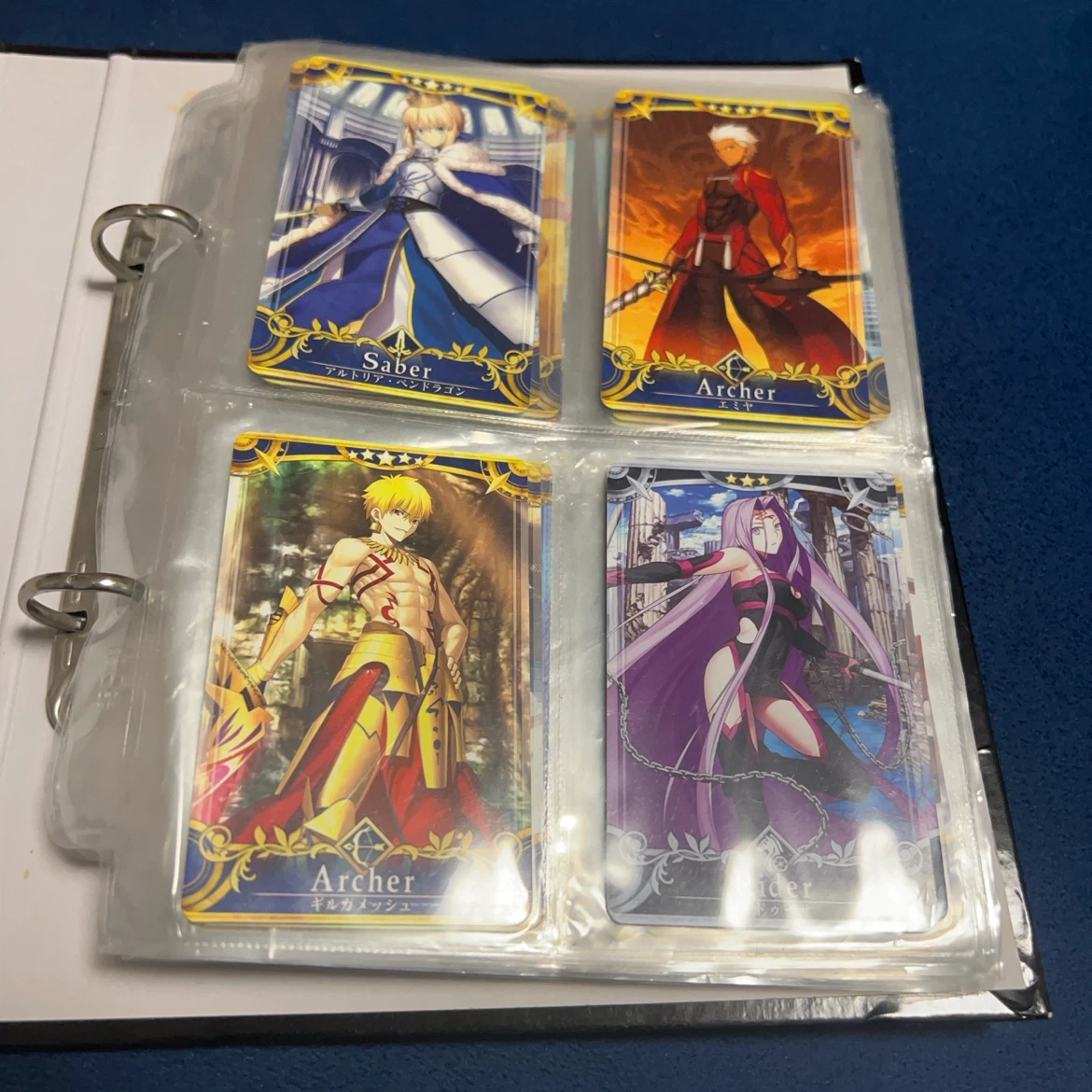 Fate/Grand Order arcadeカードまとめ売りバインダー付き