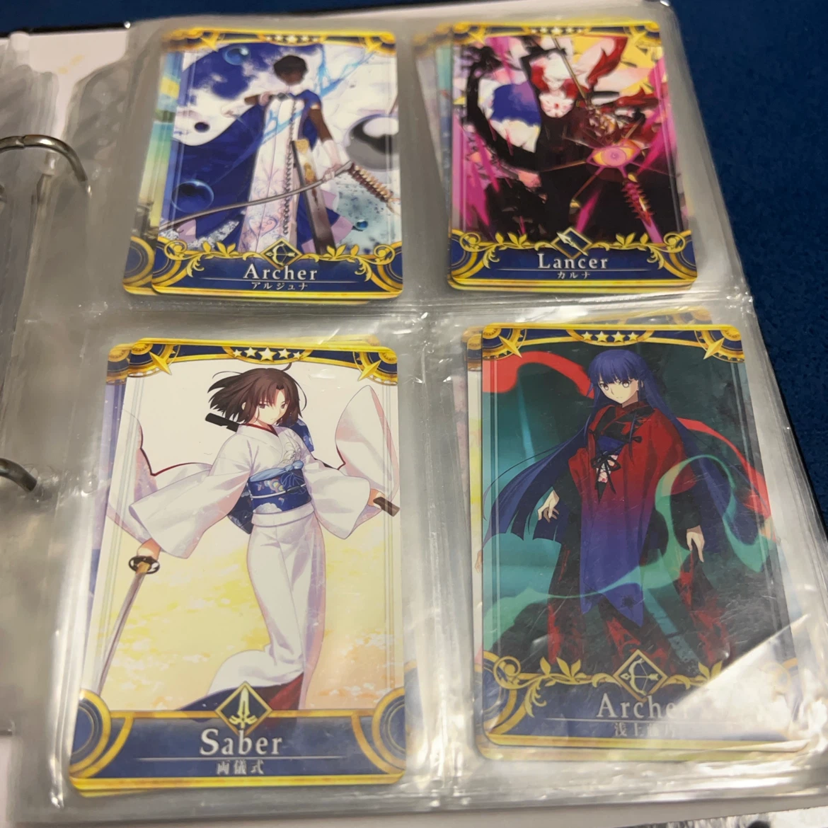 Fate/Grand Order arcadeカードまとめ売りバインダー付きの写真5枚目