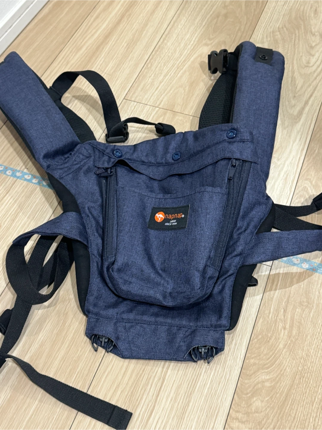 ナップナップ 3wayヒップシート 抱っこ紐の写真4枚目