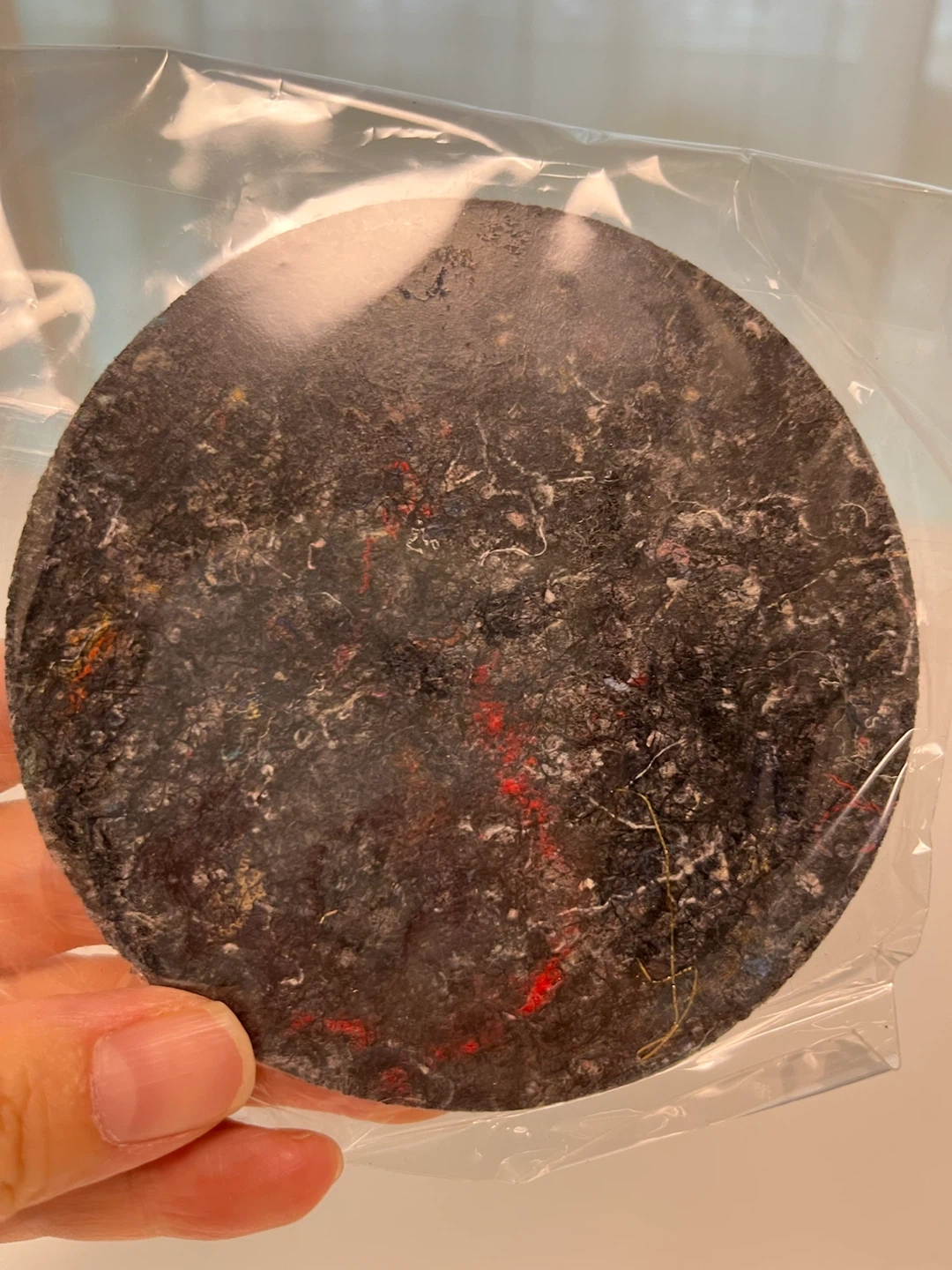 【コースター】2個セット 布リサイクル品の写真2枚目