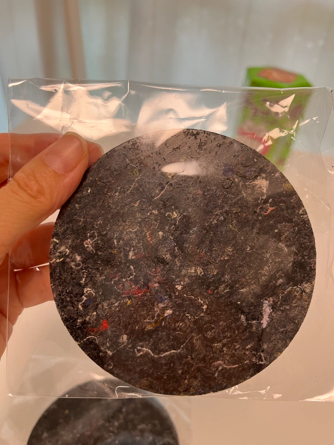 【コースター】２個セット　布リサイクル品の写真3枚目
