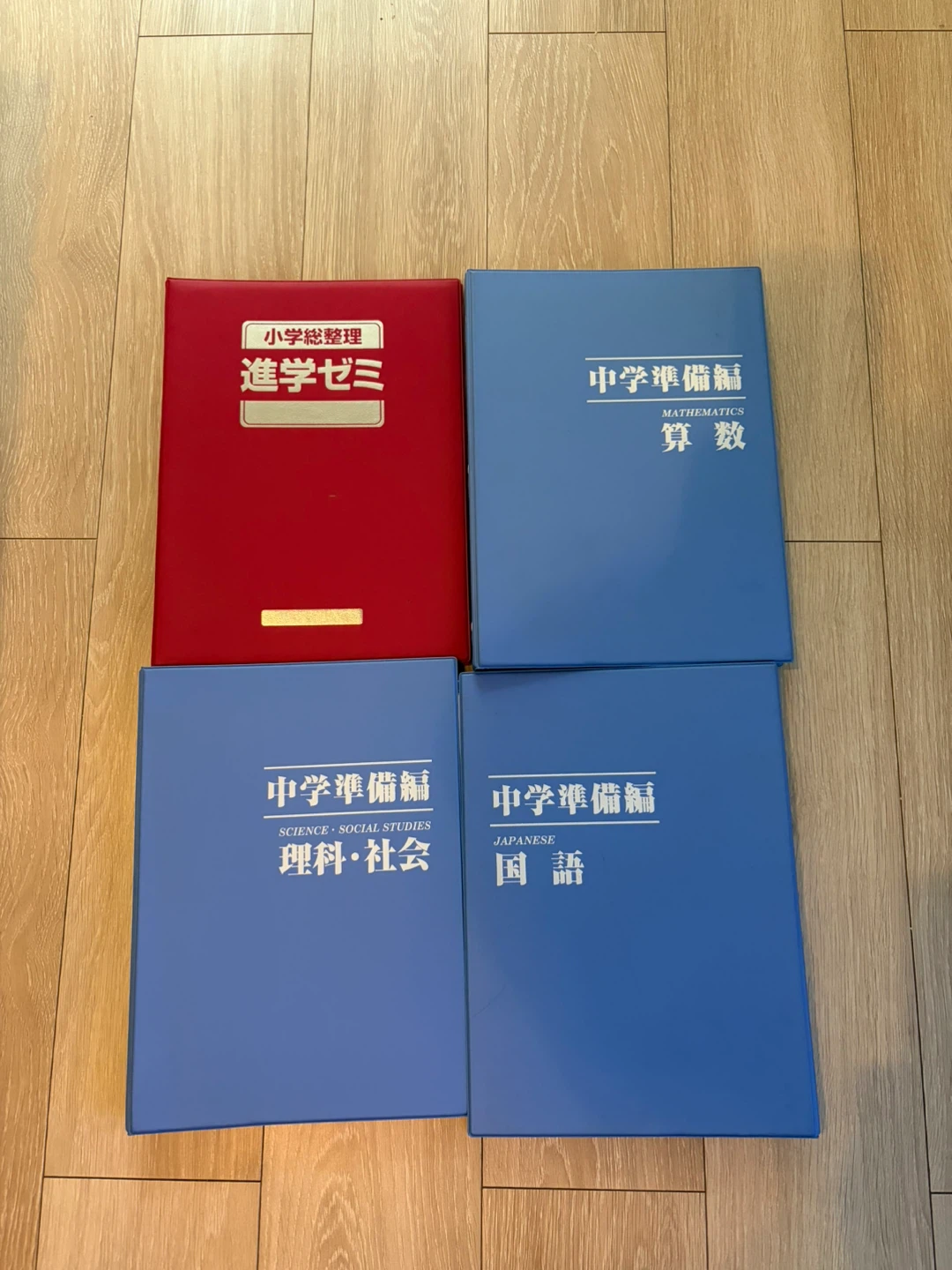 進研ゼミ 小学総整理 中学準備編 4冊セット