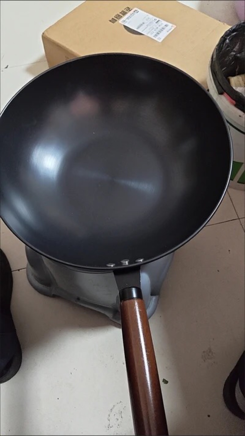 フライパン 鉄製 30cm 木柄