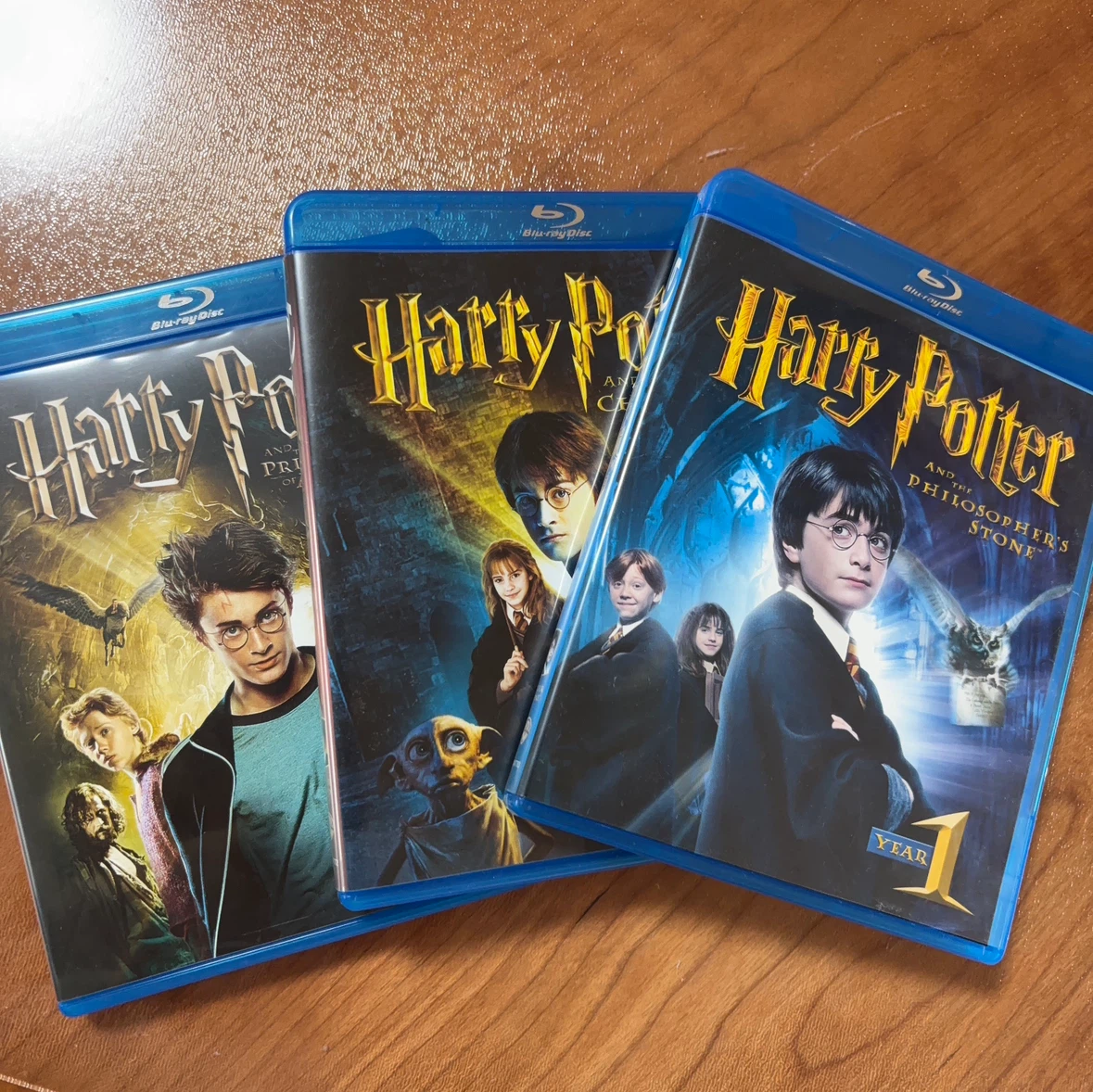 ハリーポッター ブルーレイ 3作品セット