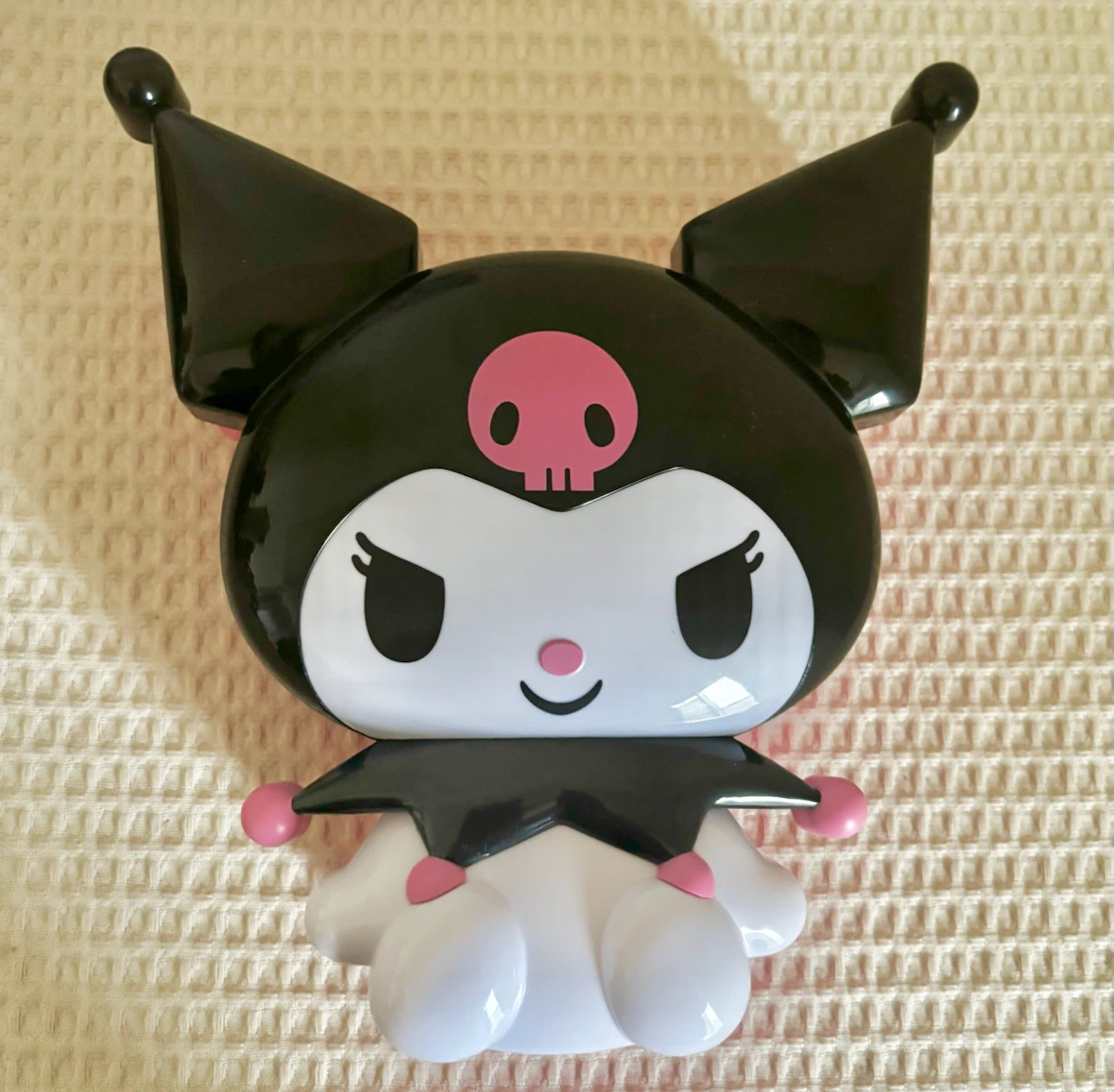 駅弁　淡路屋　Kuromi Lunch クロミちゃんお弁当箱　マイメロチャームの写真3枚目