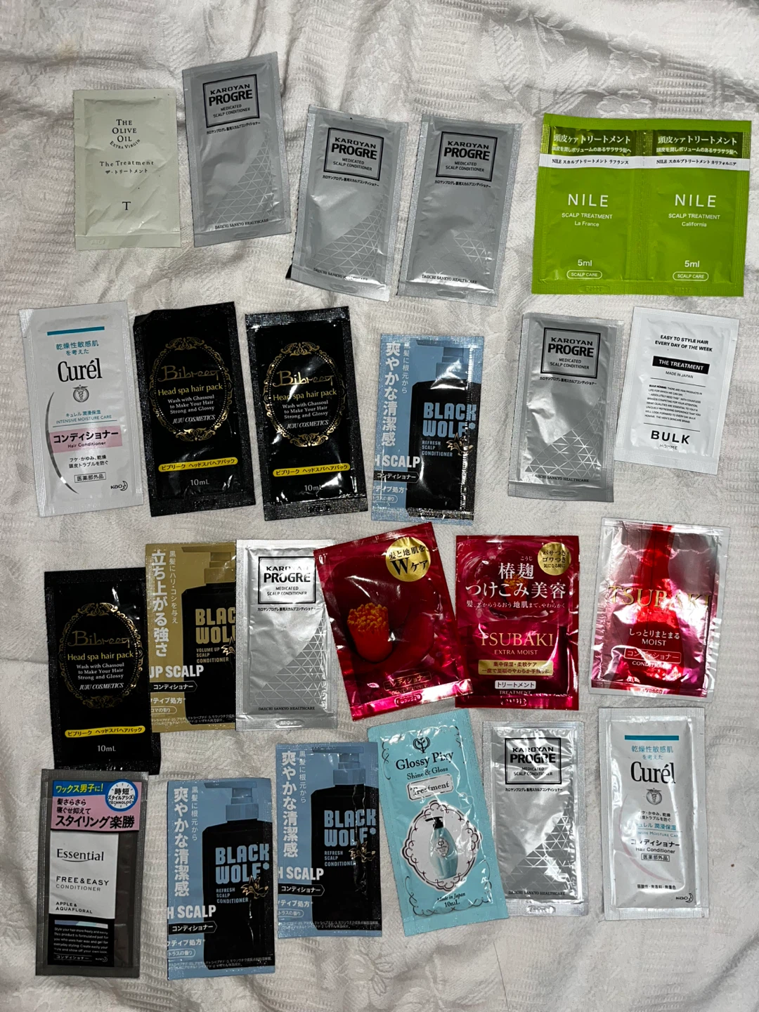 ヘアケア試供品詰め合わせ トリートメント コンディショナー