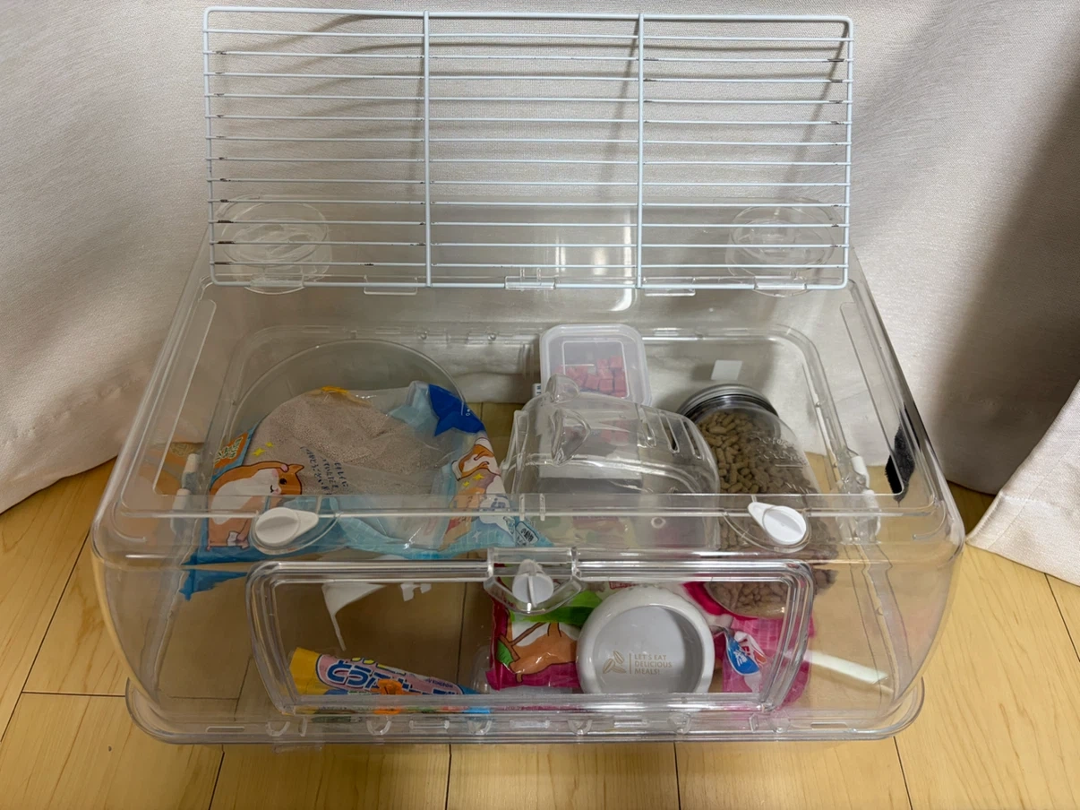 9月中セール3500円▶︎3000円‼️ハムスター飼育ケージ・用品セットの写真2枚目