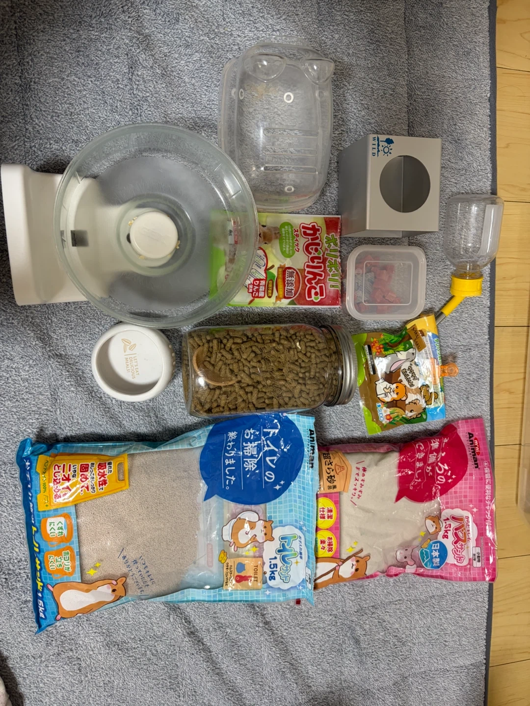 9月中セール3500円▶︎3000円‼️ハムスター飼育ケージ・用品セットの写真3枚目