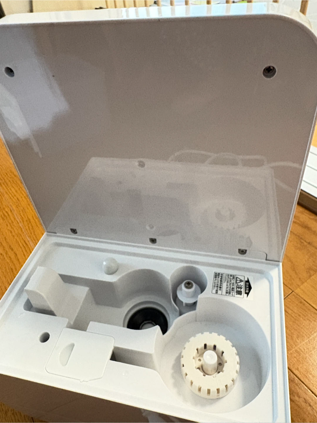 アイリスオーヤマ ハイブリッド加湿器 HDK-35-W 2021年製の写真3枚目