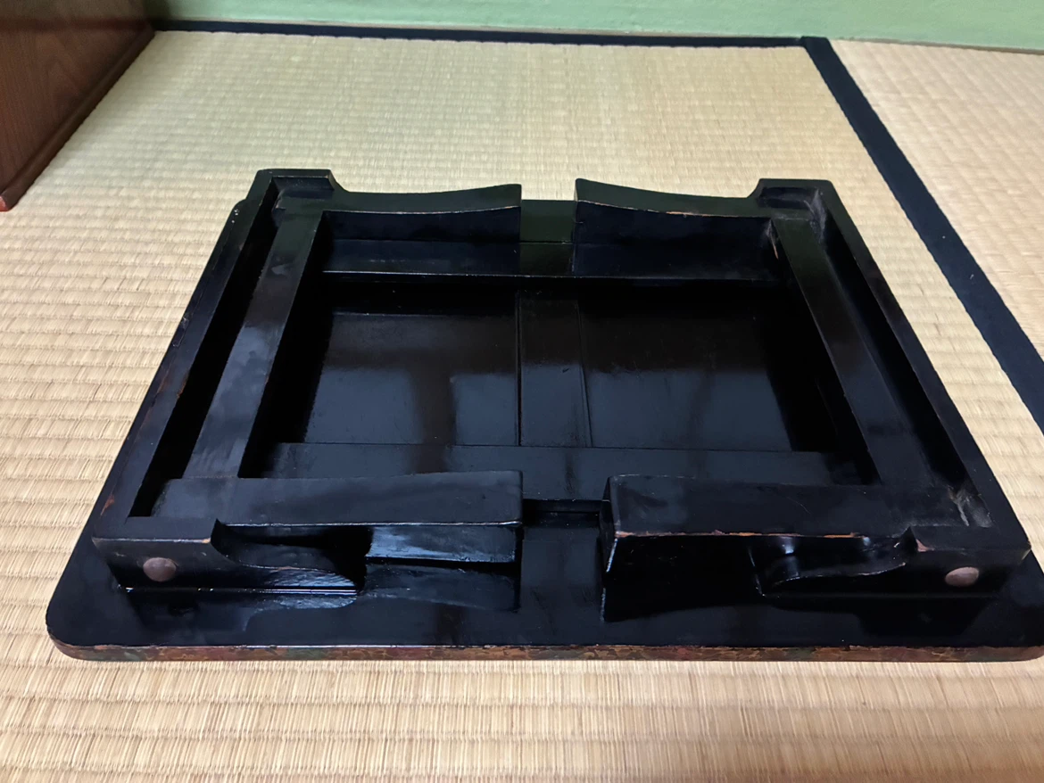 津軽塗り 一人用座卓  角お膳の写真4枚目