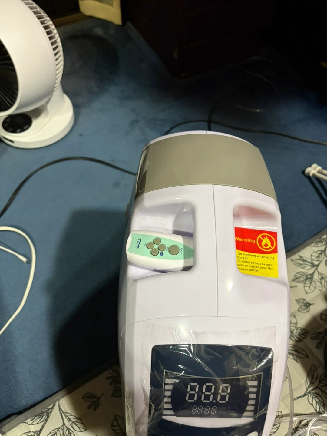 ペット用高濃度酸素濃縮器と酸素濃度測定器のセットです。の写真5枚目