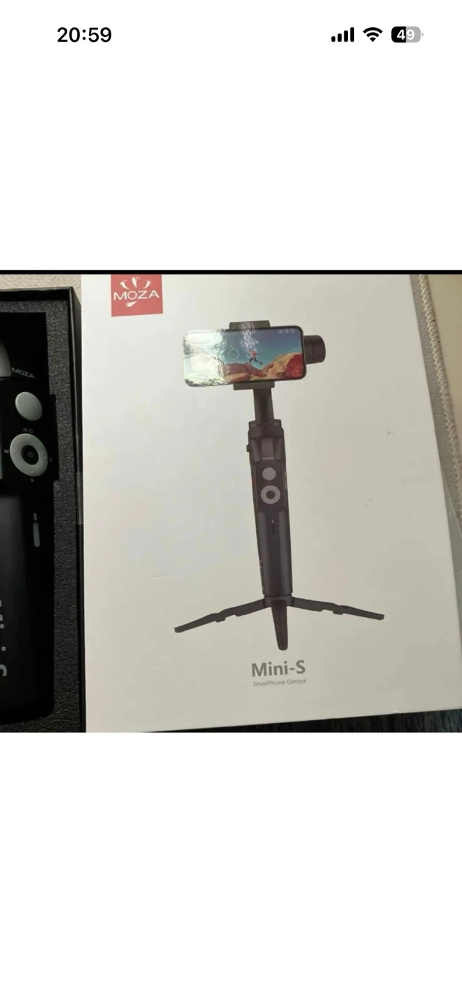 モザ Mini-S スマートフォン用ジンバルの写真2枚目