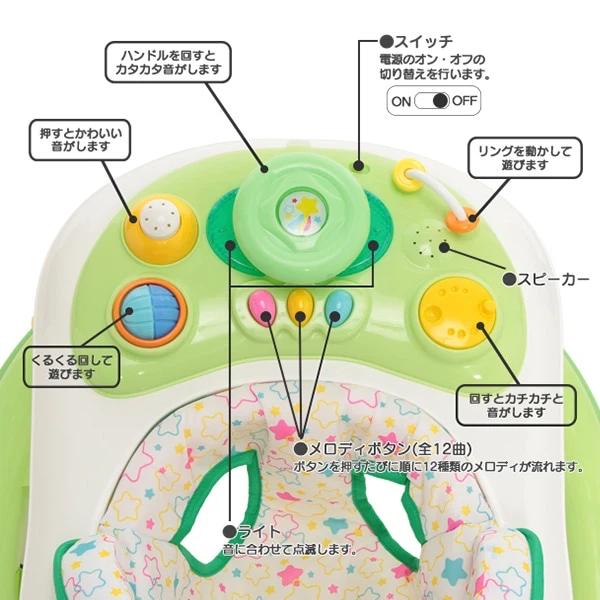 スマートエンジェル 歩行器 プレーリーの写真2枚目