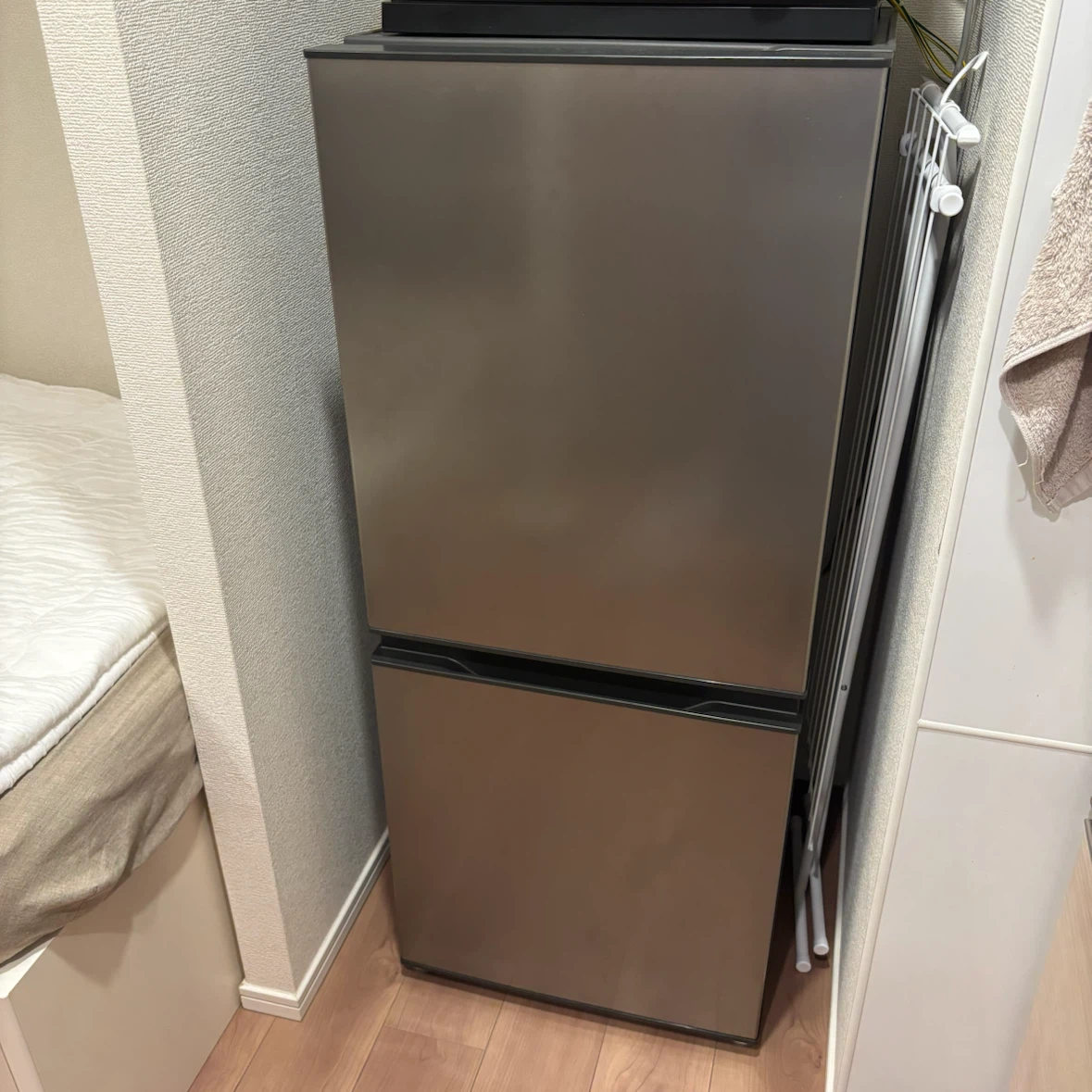 AQR-14N AQUA 冷凍冷蔵庫　２枚扉　美品の写真2枚目