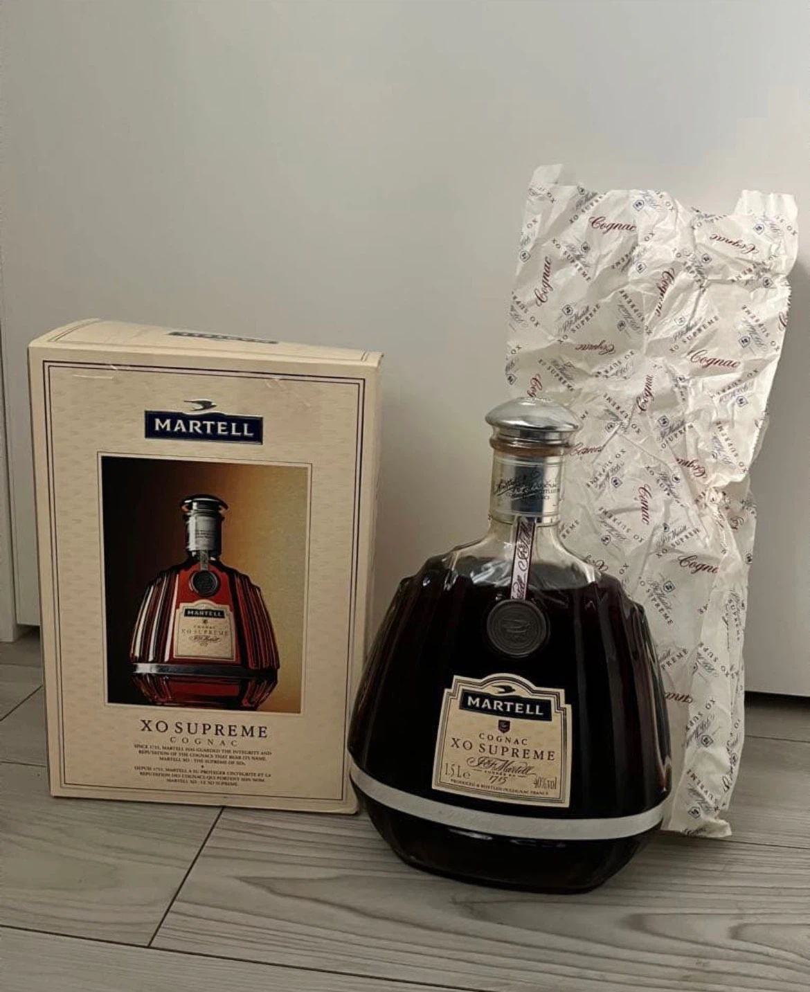 MARTELL XO SUPREME COGNAC 1.5L Vintage