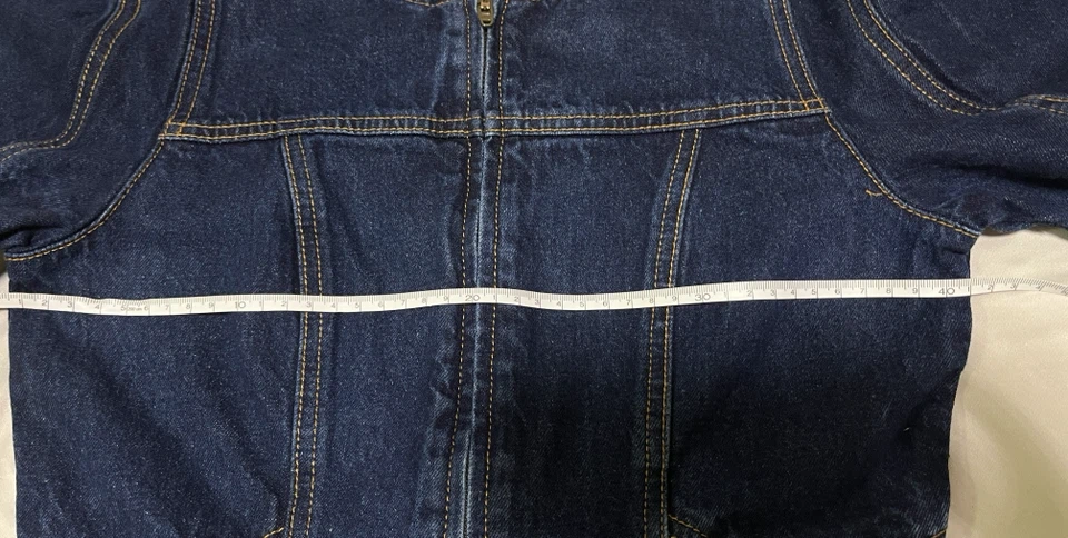【美品】 MOUSSY マウジーデニムワンピース 半袖 ブルーの写真5枚目