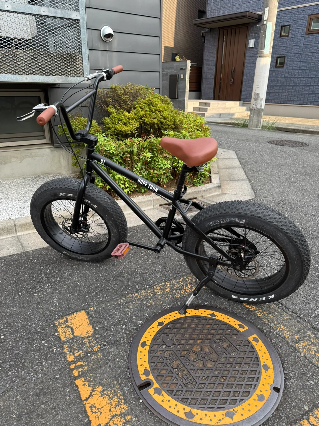 ドープトロン ファットバイク ブラックの写真2枚目