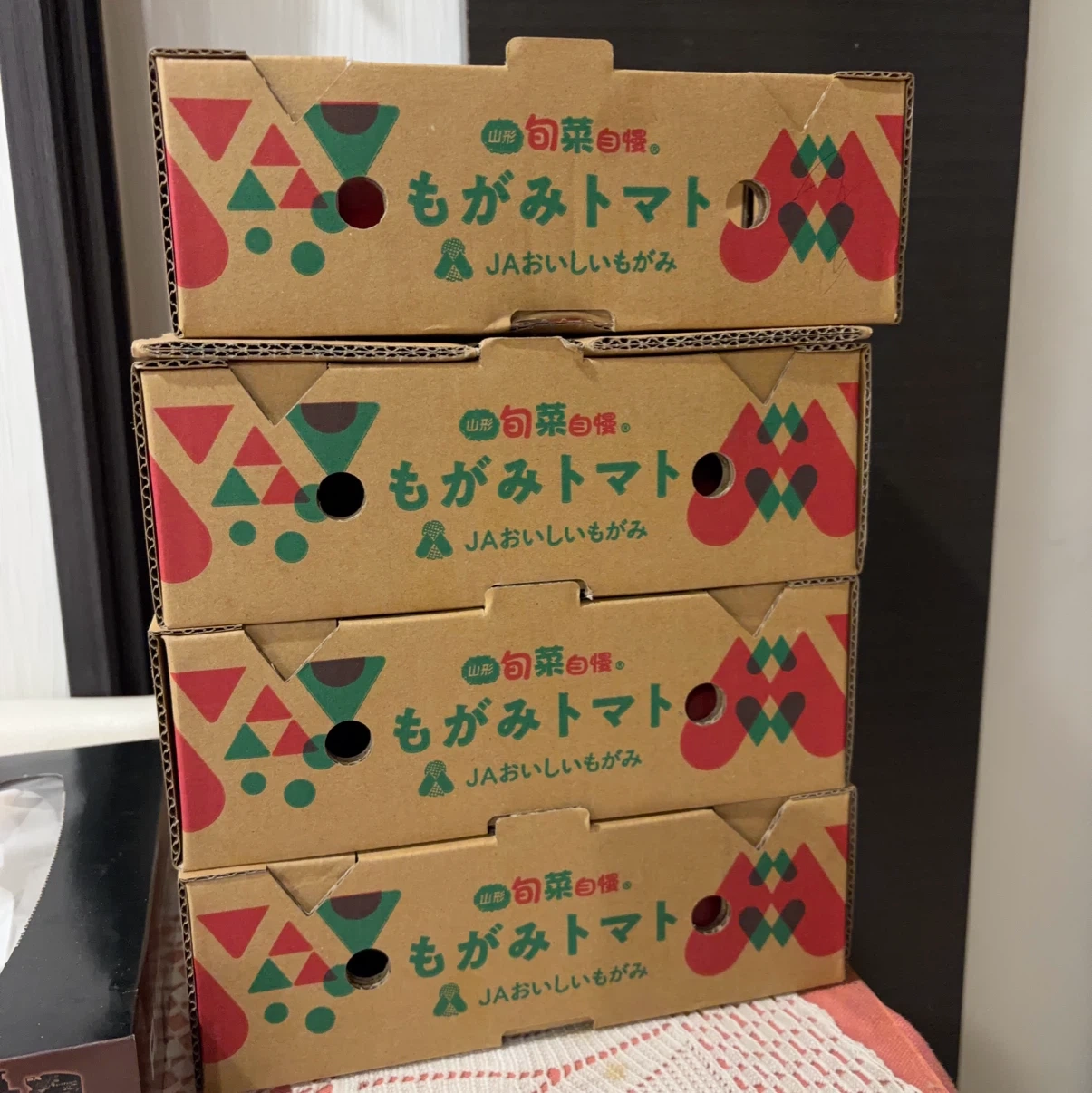 JAおいしいもがみ もがみトマト ダンボール 4箱