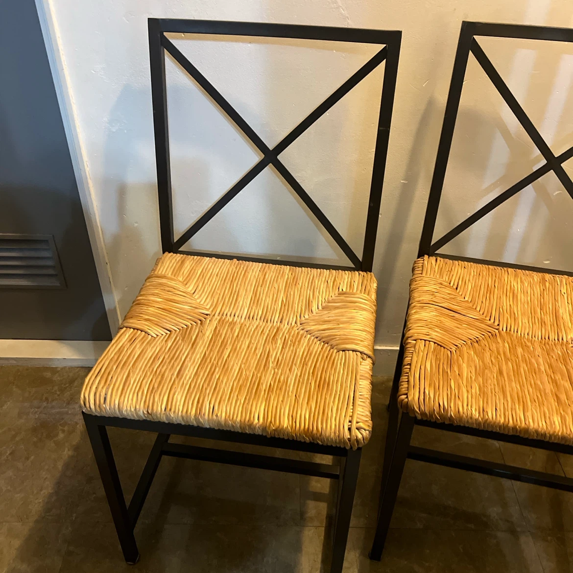 IKEA グラナス GRANÅS アイアンダイニングチェア 2脚セット②の写真2枚目
