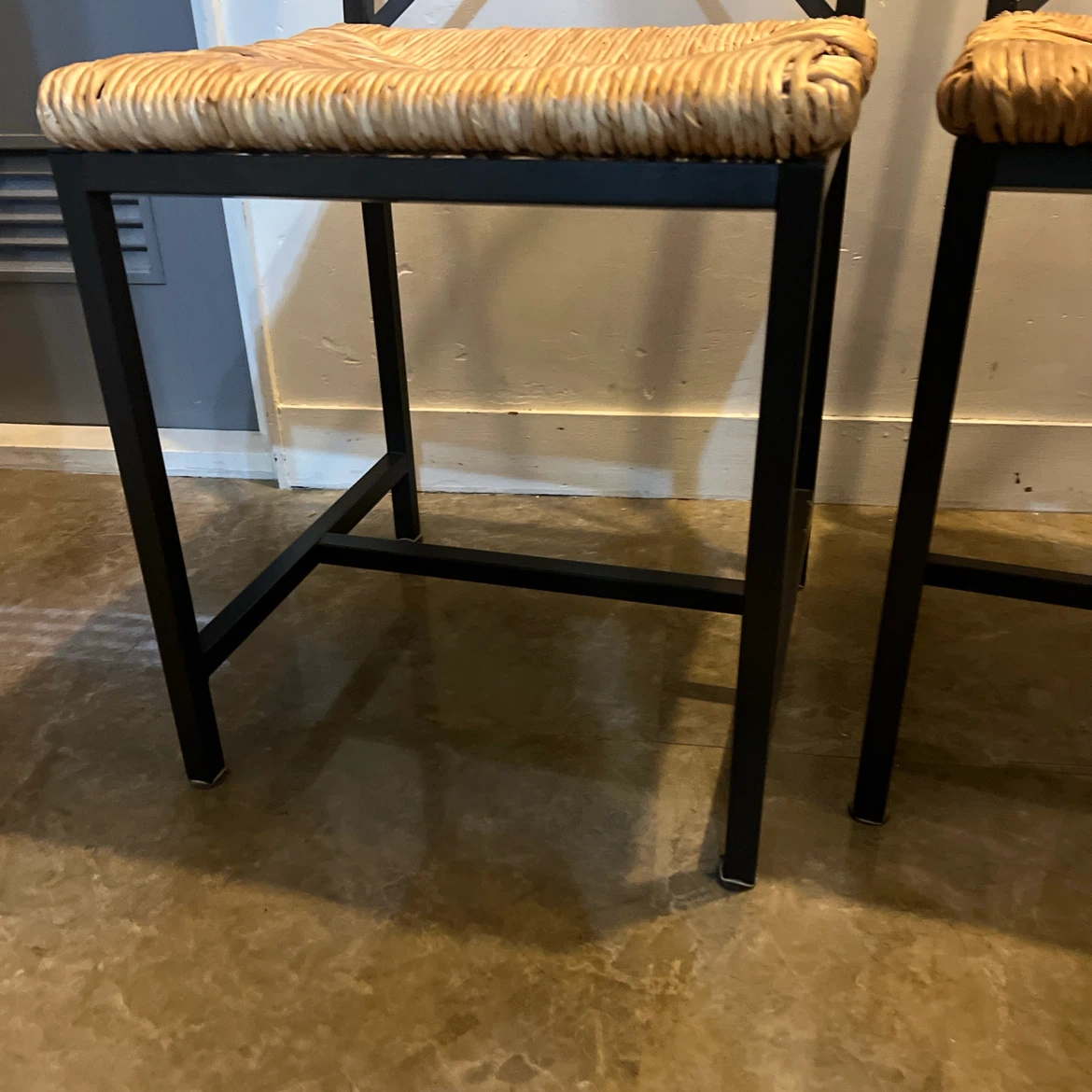 IKEA グラナス GRANÅS アイアンダイニングチェア 2脚セット②の写真6枚目