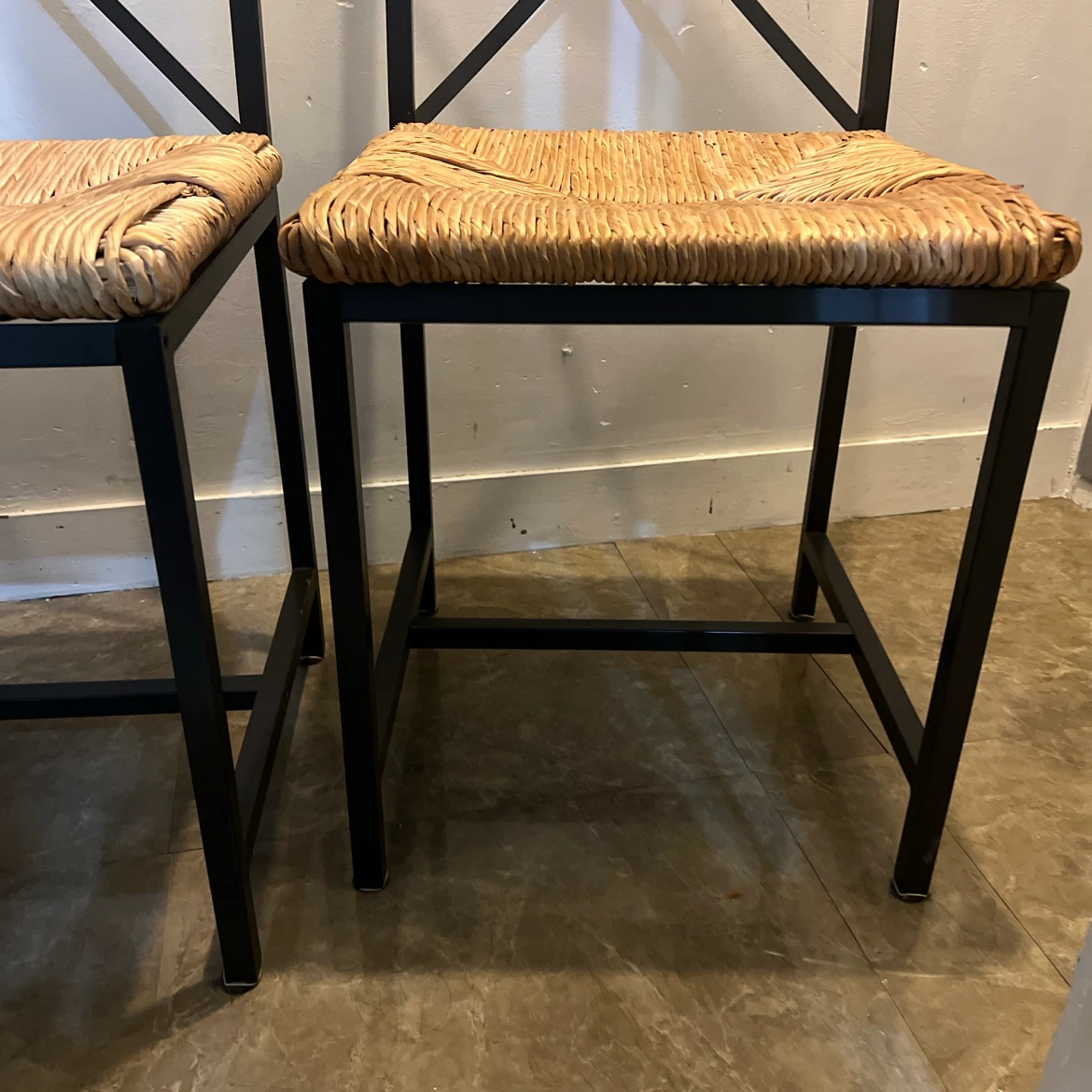 IKEA グラナス GRANÅS アイアンダイニングチェア 2脚セット②の写真7枚目