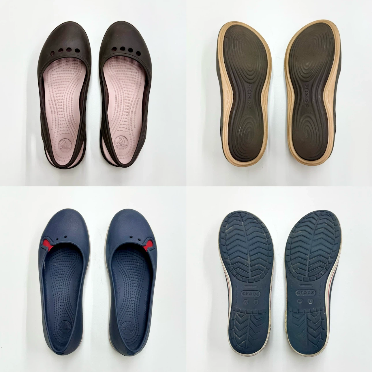 クロックス レディース パンプス 2足セット W6