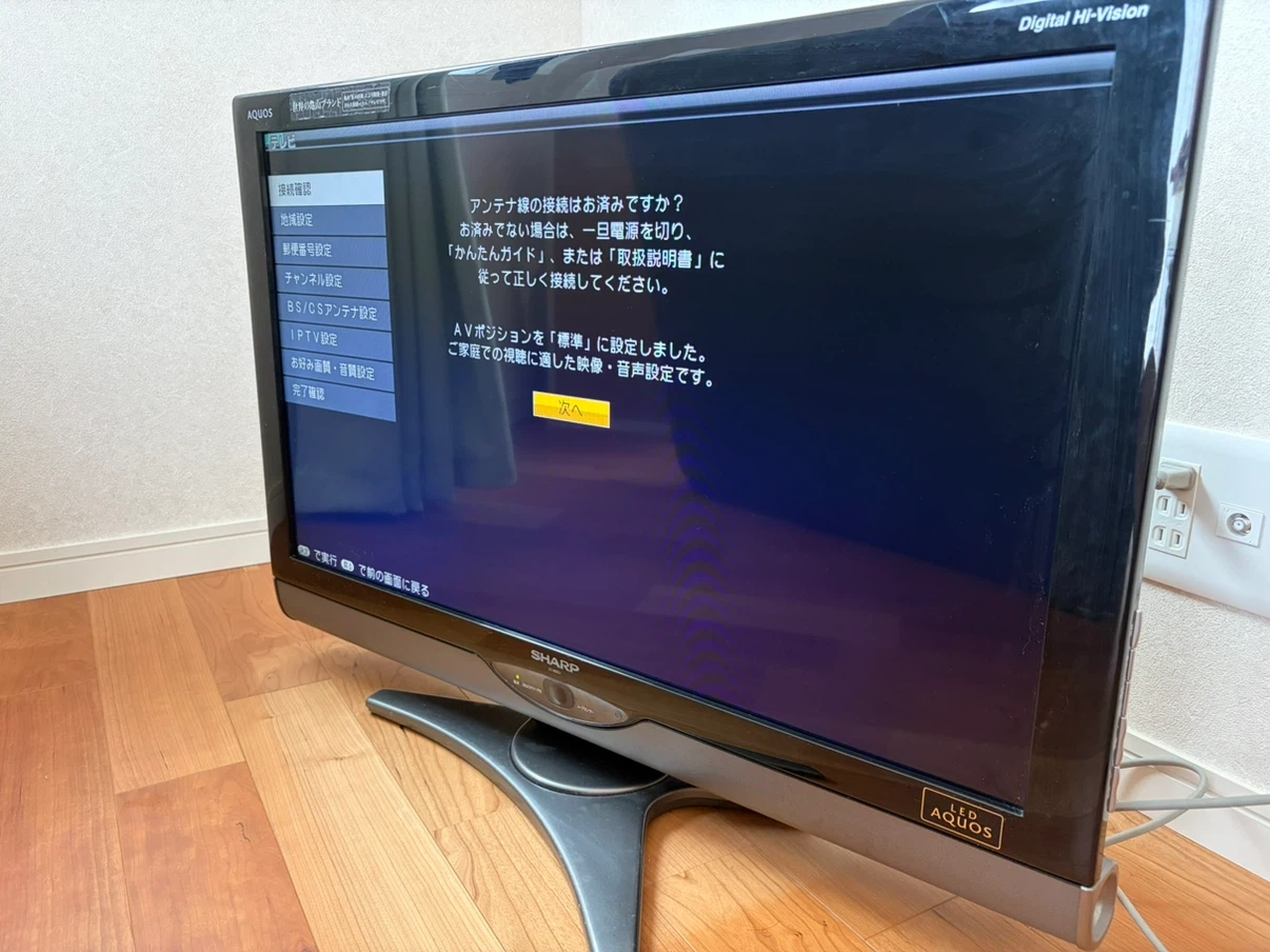 シャープ アクオス LC-32SC1 液晶テレビ 32インチの写真2枚目