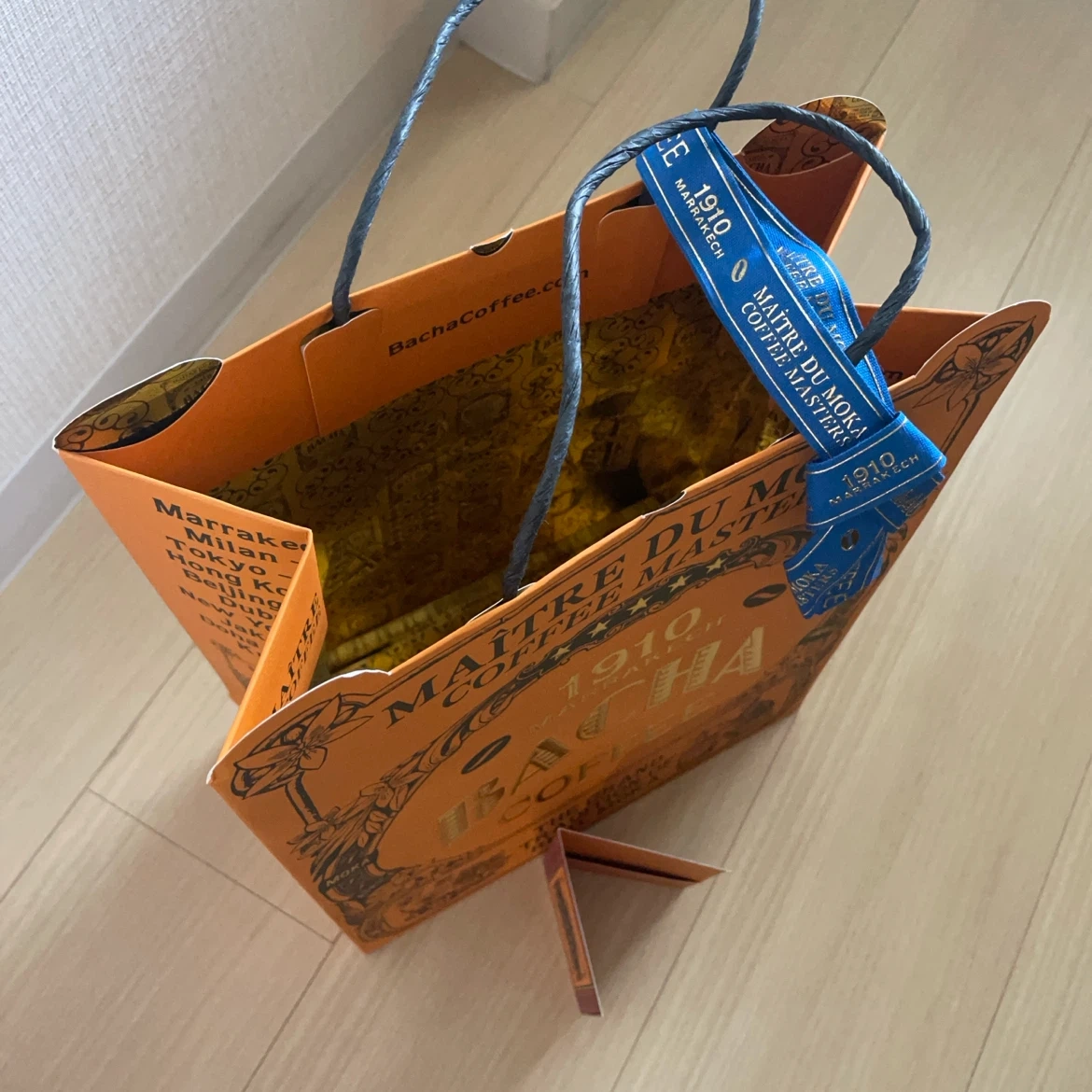 バシャコーヒー ショップ袋 紙袋の写真2枚目