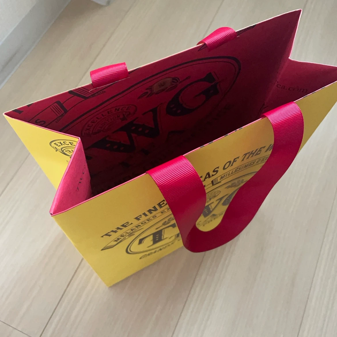 TWG TEA ショップ袋 ペーパーバッグの写真2枚目