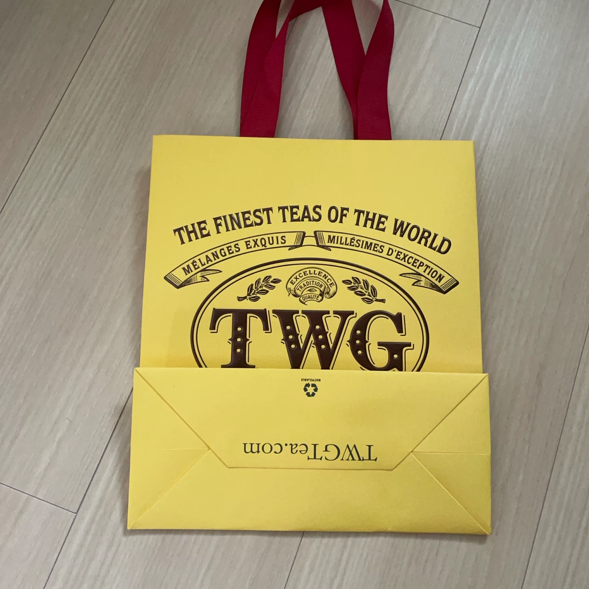 TWG TEA ショップ袋 ペーパーバッグの写真3枚目