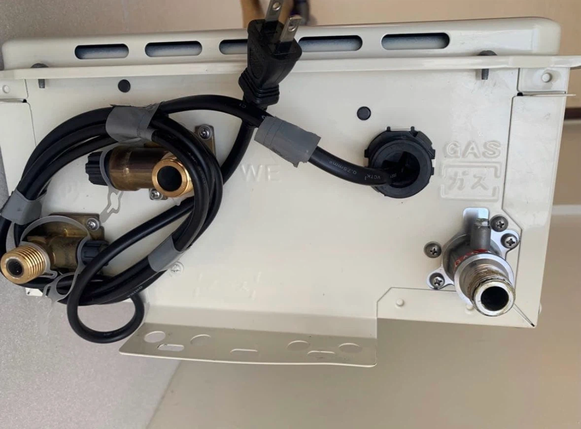 ノーリツ ガス給湯器 GQ-1639WE-1 21年製の写真8枚目