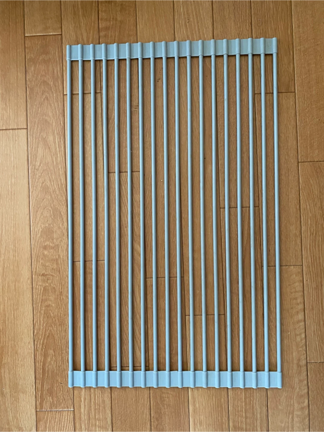 ワキヤク 水切りラック Lサイズ ライトグレー