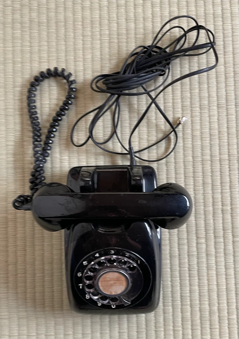 昭和レトロ 黒電話 600-A2 日本電信電話公社の写真2枚目