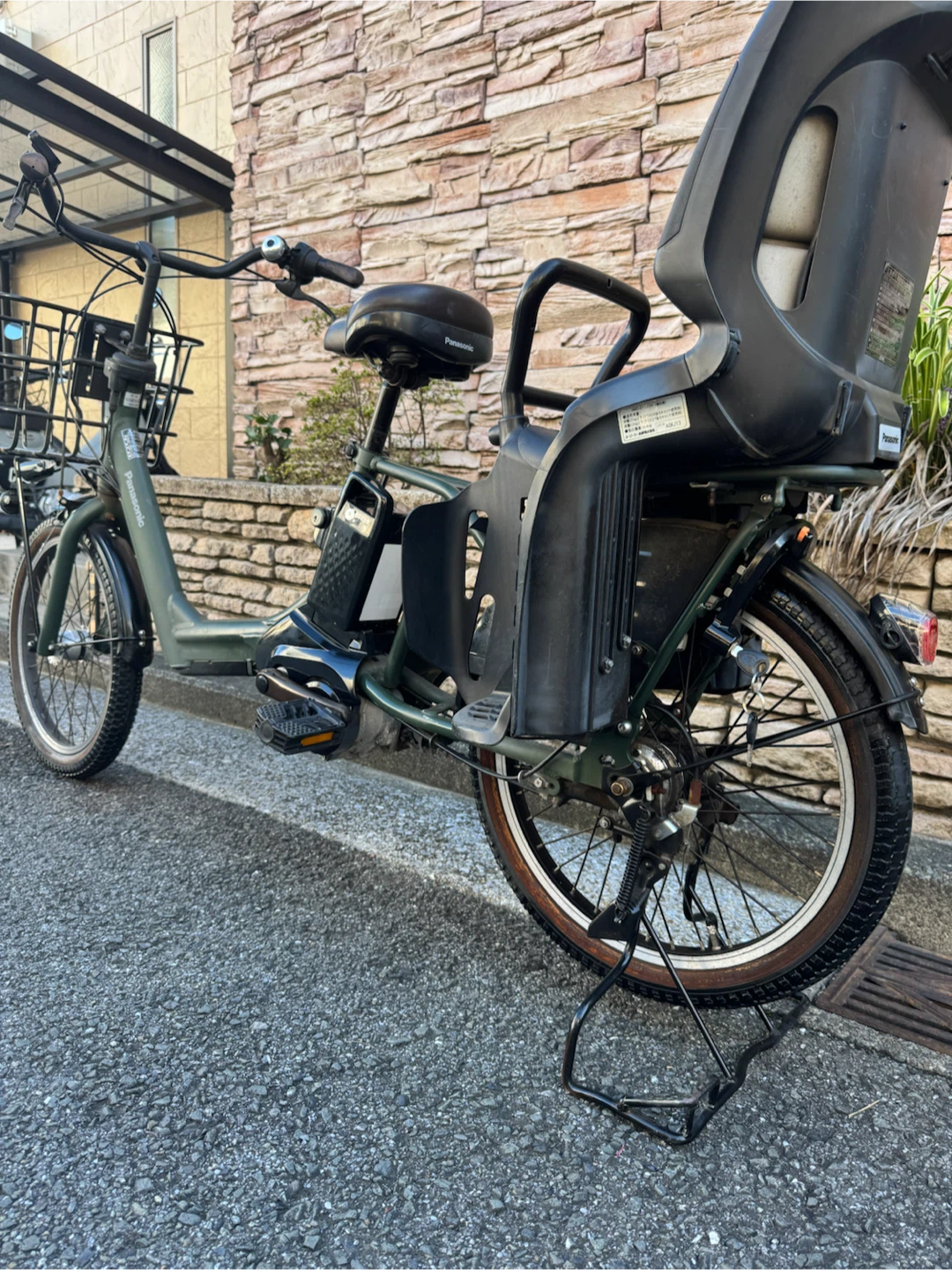 パナソニック 電動アシスト自転車 BE-ELAE03G ギュット・アニーズ・EXの写真8枚目