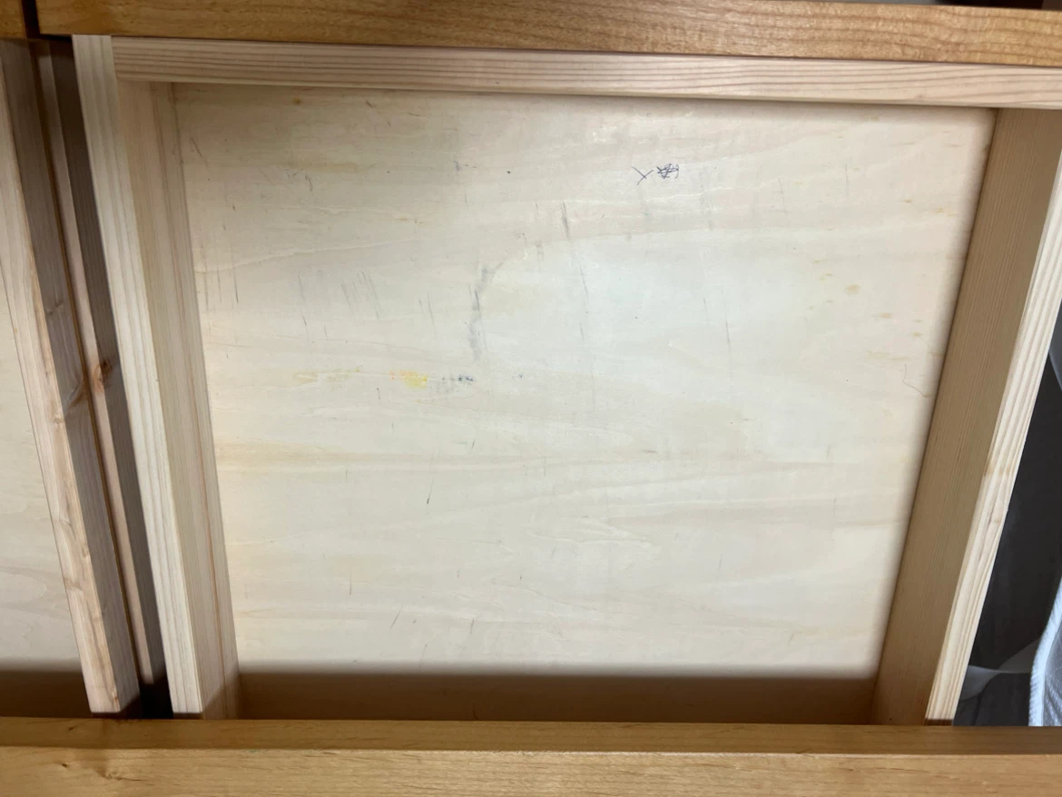 杉工場　クッカ　学習机　アルダー材　100㎝の写真5枚目