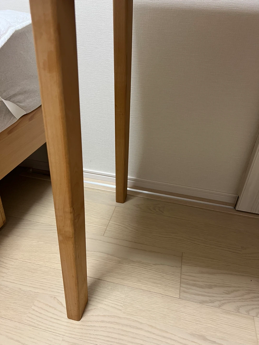 杉工場　クッカ　学習机　アルダー材　100㎝の写真10枚目