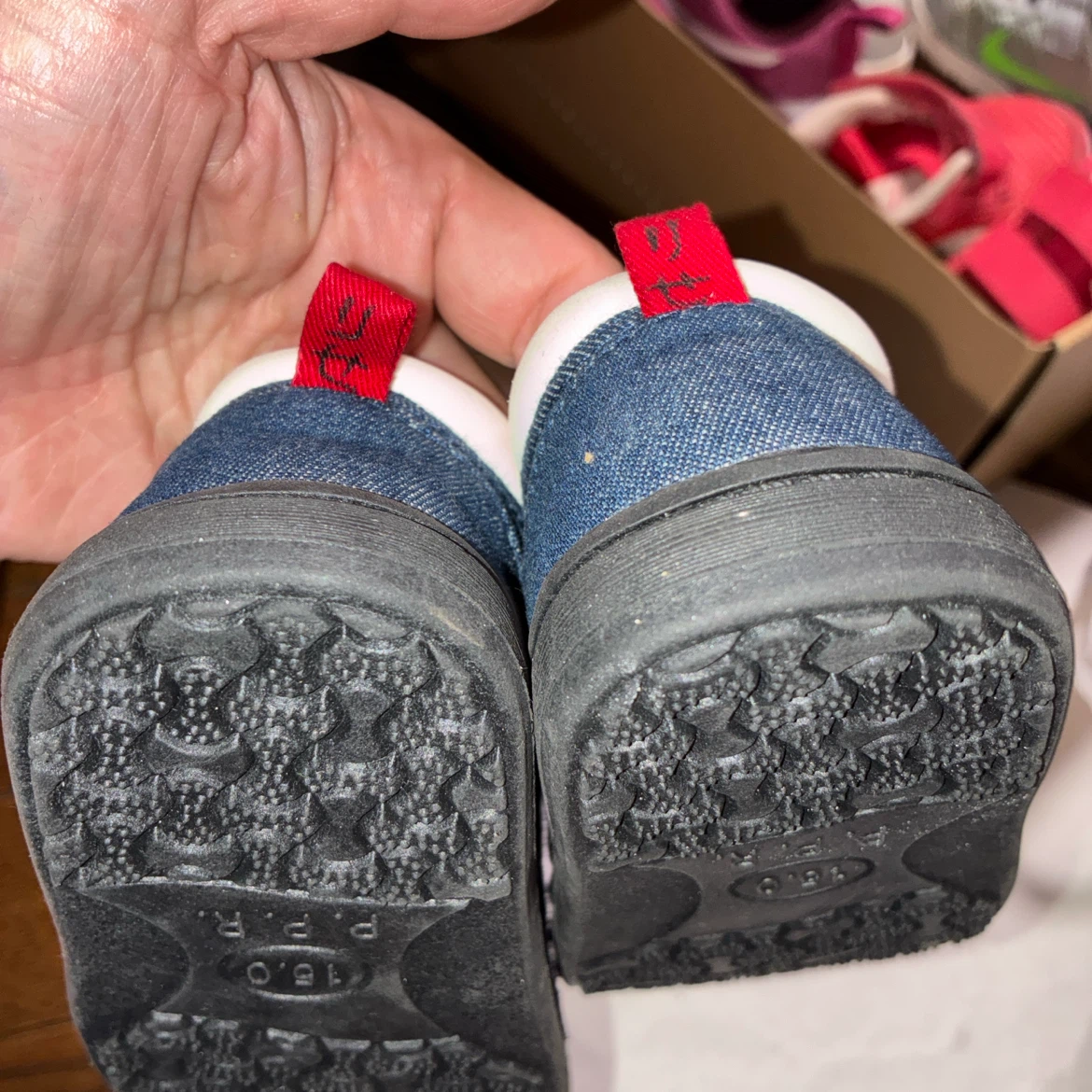 P.P.R キッズスニーカー 15.0cmの写真4枚目