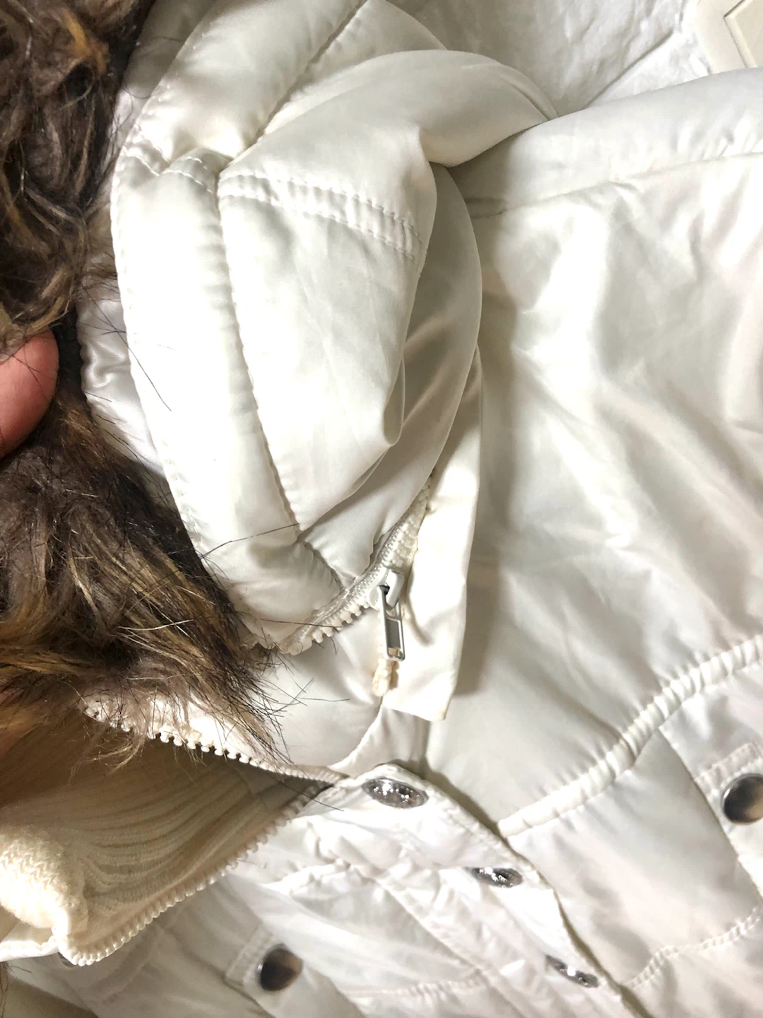 🧥✨セオリア ダウン風コート ホワイト 3Lサイズ🌟✨の写真6枚目