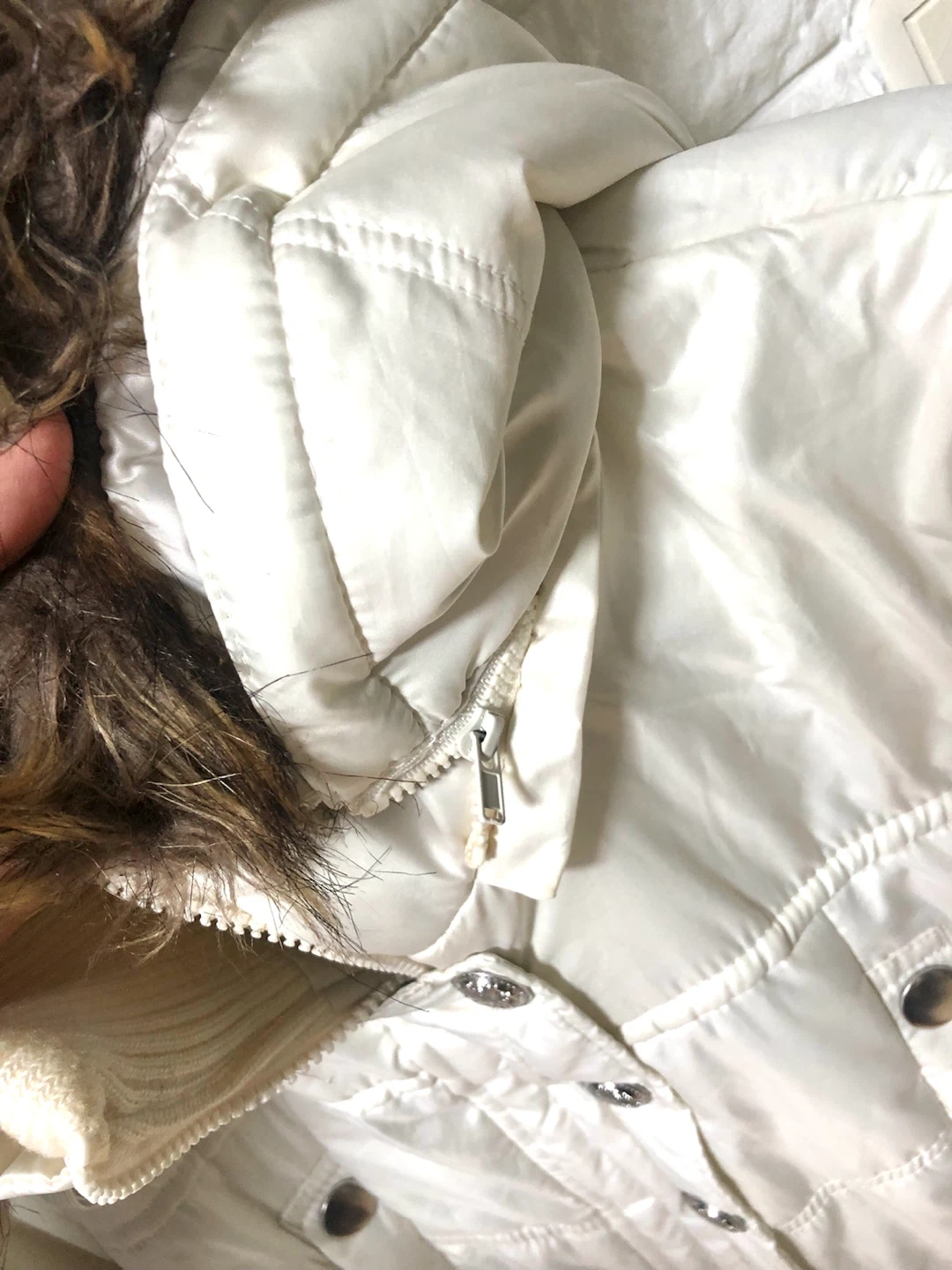 🧥✨セオリア ダウン風コート ホワイト 3Lサイズ🌟✨の写真6枚目