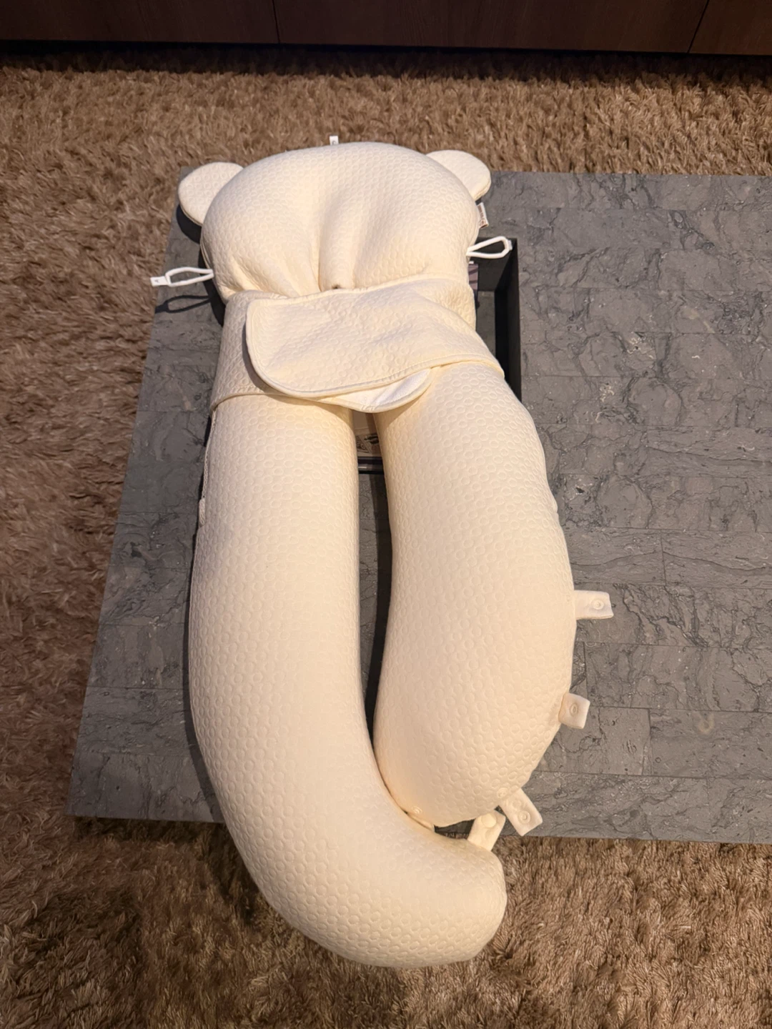 【ほぼ未使用】GU MODE ベビー抱き枕 すやすや安眠 洗えるカバーの写真2枚目