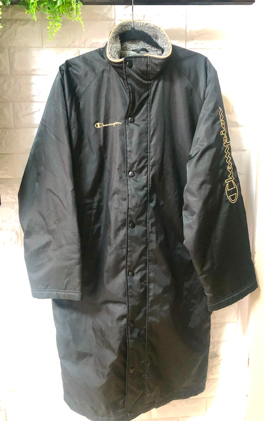 🌟✨CHAMPION チャンピオン ボアコート 黒🌟✨の写真2枚目