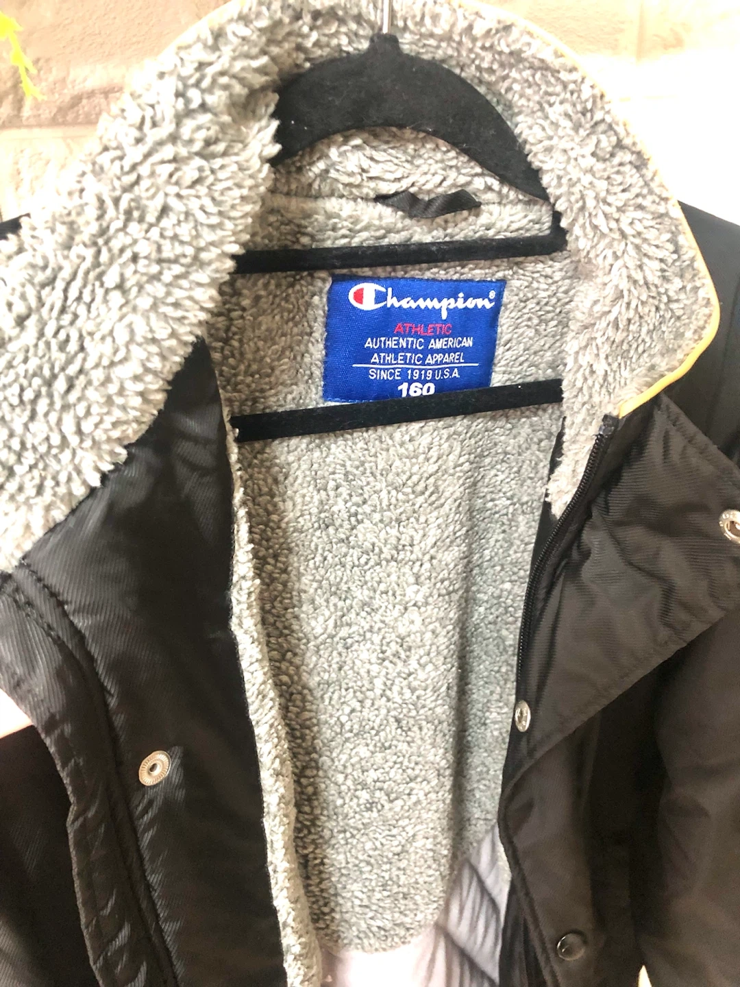 🌟✨CHAMPION チャンピオン ボアコート 黒🌟✨の写真6枚目