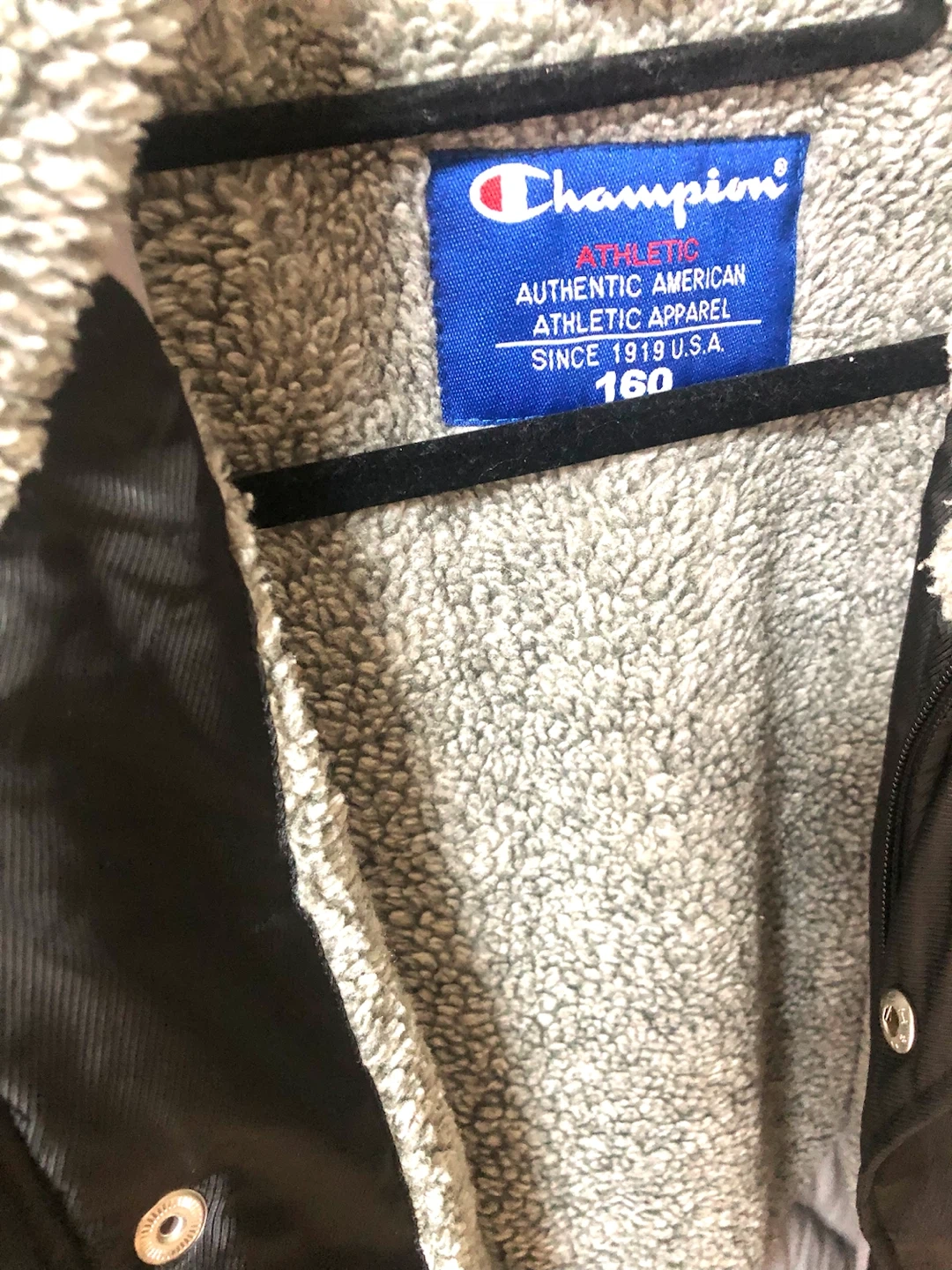 🌟✨CHAMPION チャンピオン ボアコート 黒🌟✨の写真9枚目