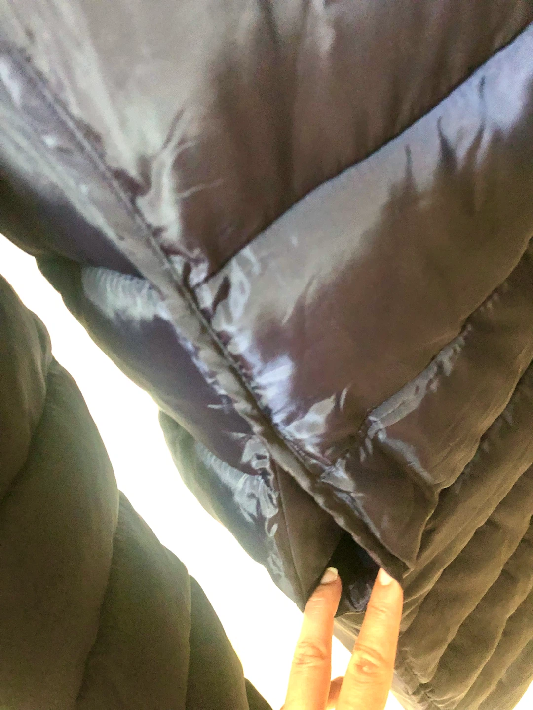 🧥✨【未使用品】リバーシブル 中綿ロングコート🌟✨の写真6枚目